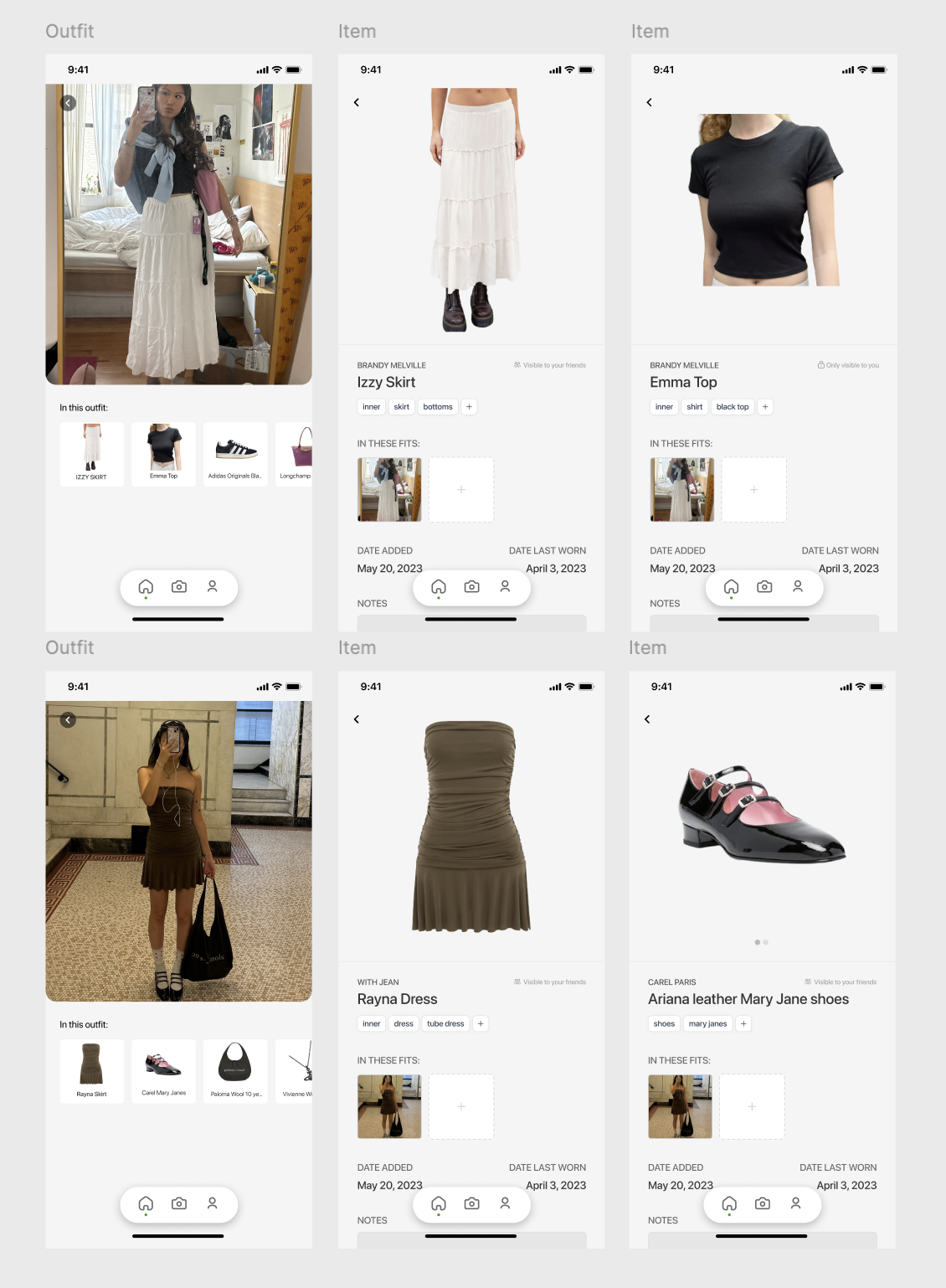 A screenshot of the app